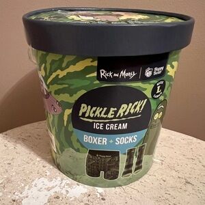 Happy Boxer Rick and Morty Socks and Boxer Briefs NWT